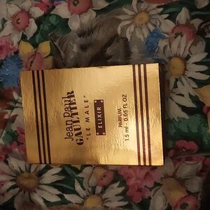 Jean Paul Gaultier parfum le male elixir travel sample spray
